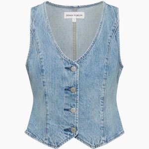 Aritzia Denim Vest
